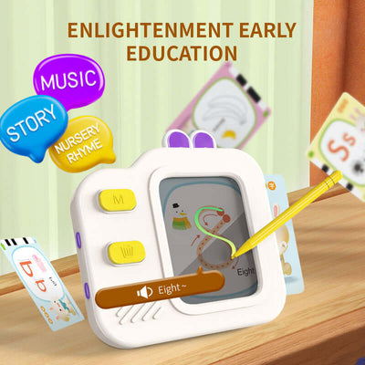 Tiny Royalty Bilingual Learning Machine features interactive buttons for early education and language learning.